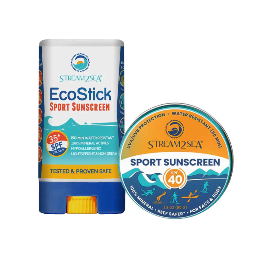 Back to School Bundle - 2 Items Stream2Sea Global Ocean and Sea, Reef Safer, Eco friendly, Organic