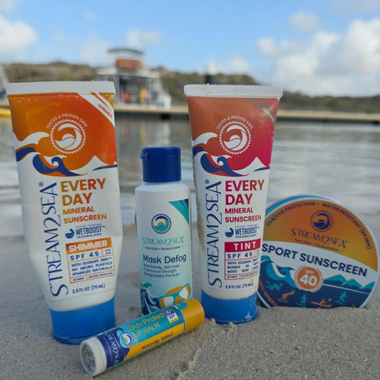 Sunscreens and the FDA: Research and Safe Sunscreen Ingredients Stream2Sea Global Ocean and Sea, Reef Safer, Eco friendly, Organic