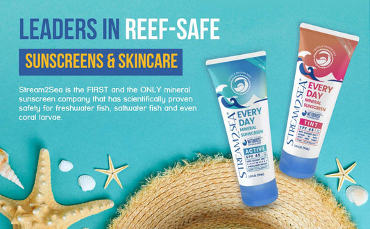 Top Reasons to Wear Sunscreen Every Day Stream2Sea Global Ocean and Sea, Reef Safer, Eco friendly, Organic