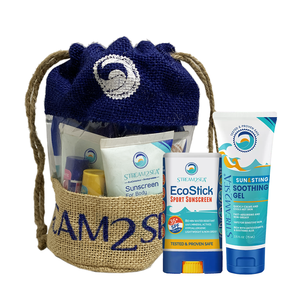 Adventure Ready Bundle - 8 Items Stream2Sea Global Ocean and Sea, Reef Safer, Eco friendly, Organic