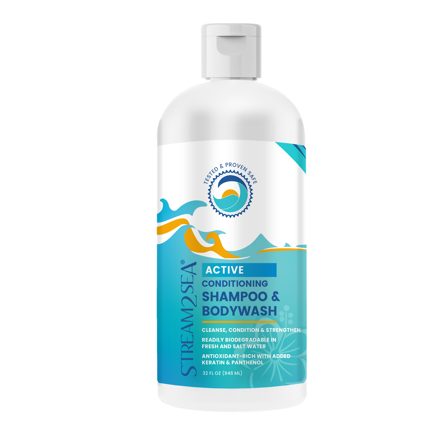 Conditioning Shampoo & Bodywash Conditioning Shampoo & Bodywash Bulk Size 960 ml Stream2Sea Global Ocean and Sea, Reef Safer, Eco friendly, Organic