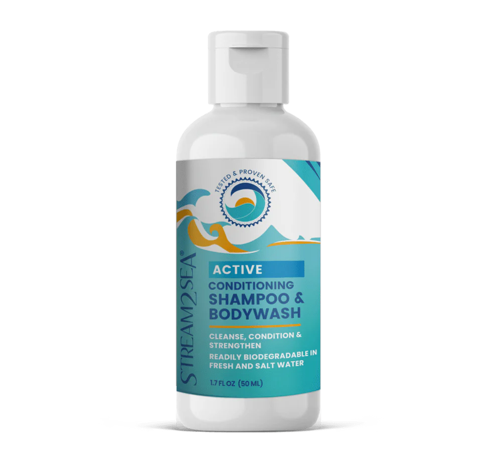 Conditioning Shampoo & Bodywash Conditioning Shampoo & Bodywash Trial Size 50 ml Stream2Sea Global Ocean and Sea, Reef Safer, Eco friendly, Organic