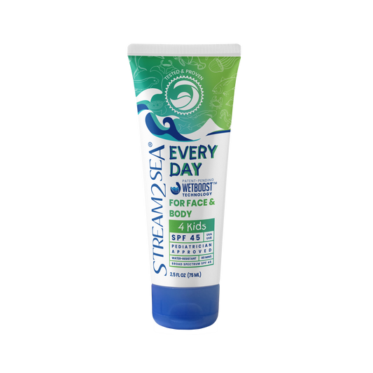 Every Day Mineral Sunscreen 4 Kids Every Day Mineral Sunscreen 4 Kids S2S Stream2Sea Global Ocean and Sea, Reef Safer, Eco friendly, Organic