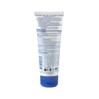 Every Day Mineral Sunscreen 4 Kids Every Day Mineral Sunscreen 4 Kids Stream2Sea Global Ocean and Sea, Reef Safer, Eco friendly, Organic