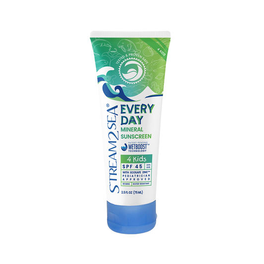 Every Day Mineral Sunscreen 4 Kids Every Day Mineral Sunscreen 4 Kids S2S Stream2Sea Global Ocean and Sea, Reef Safer, Eco friendly, Organic