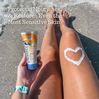 Every Day Sunscreen Every Day Shimmer Mineral Sunscreen SPF45 Stream2Sea Global Ocean and Sea, Reef Safer, Eco friendly, Organic