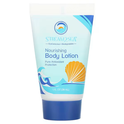 Body Lotion Nourishing Body Lotion S2S 30 ml Stream2Sea Global Ocean and Sea, Reef Safer, Eco friendly, Organic