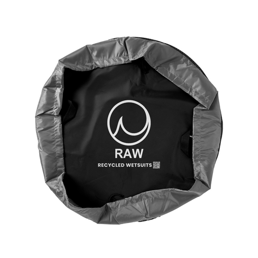 Change Mat-round Splash Shield Recycled Neoprene Change Mat - Round -S2S RAW Ocean and Sea, Reef Safer, Eco friendly, Organic