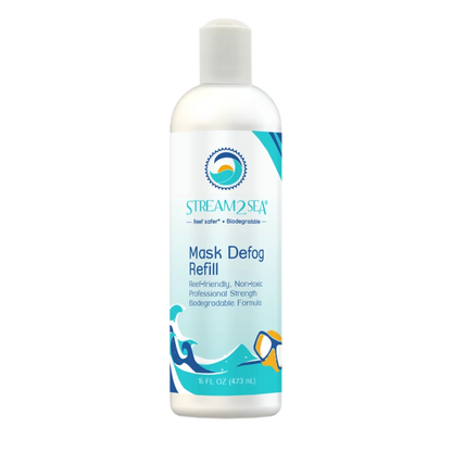 Mask Defog Sea Clearly Reef Friendly Mask Defog S2S Refill 470 ml Stream2Sea Global Ocean and Sea, Reef Safer, Eco friendly, Organic