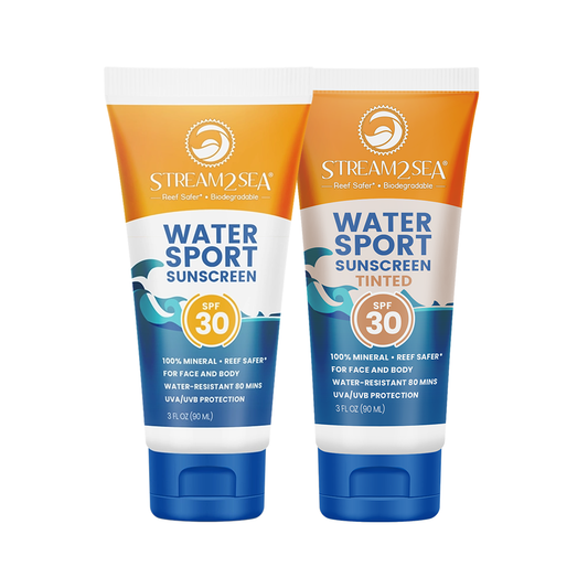 Sun Care Duo - 2 items S2S Stream2Sea Global Ocean and Sea, Reef Safer, Eco friendly, Organic