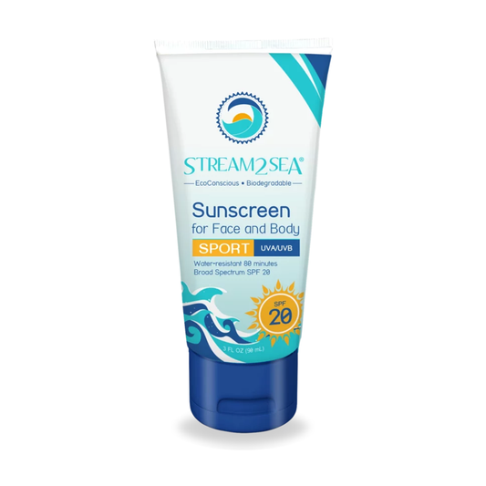 Sunscreen For Face & Body SPF 20 - Stream2Sea Europe 86